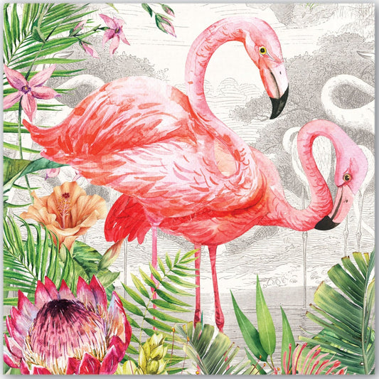 Frokost servietter FLAMINGO Michel Design Works