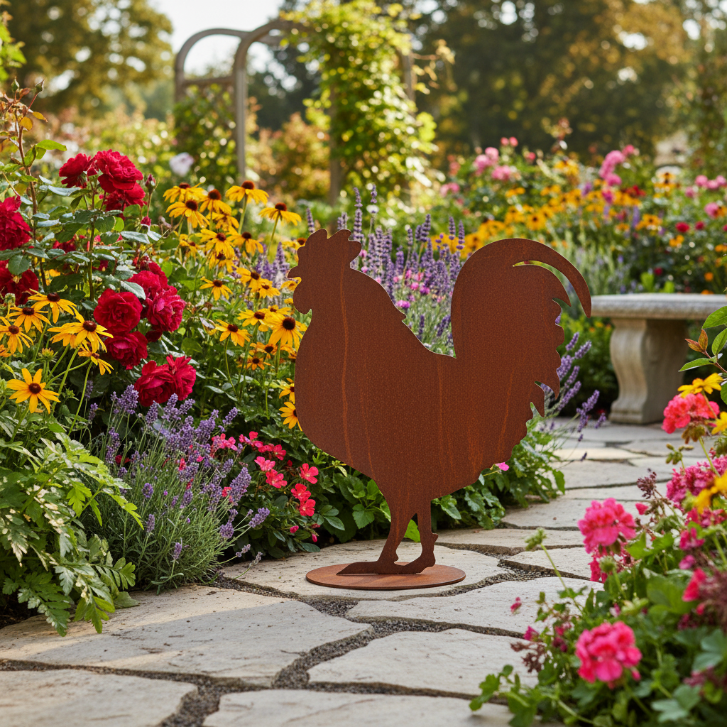 Rust Hane Dekoration - 41x46cm Saremo