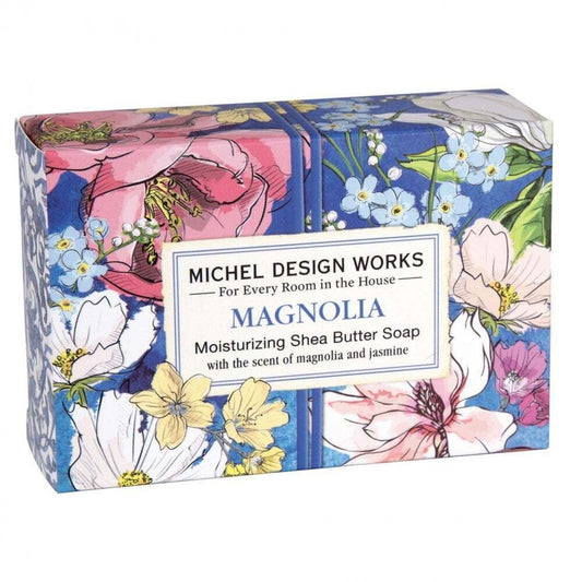 Hånd og badesæbe i box Magnolia Michel Design Works 127 gram