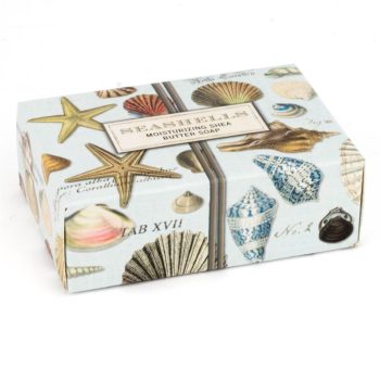 Hånd og badesæbe i box Seashells Michel Design Works 127 gram