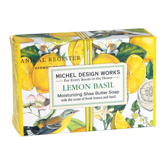 Hånd og badesæbe i box Lemon Basil 127 gram