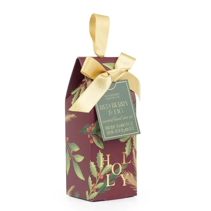 Håndplejesæt med håndcreme og sæbe – Festive Foliage | Somerset